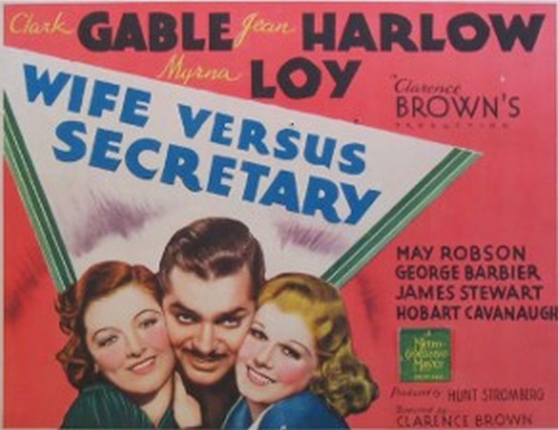 Wife vs Secretary (1936) poster