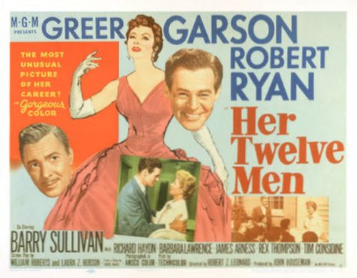 Her Twelve Men poster