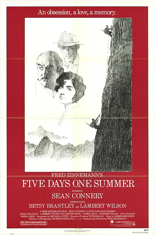 Five Days One Summer poster